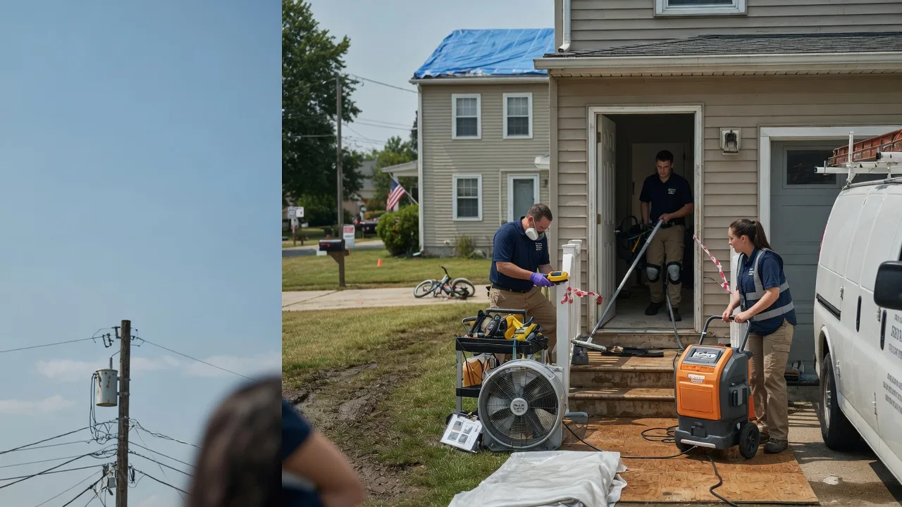 Water Damage Repair in Worthington, PA near me